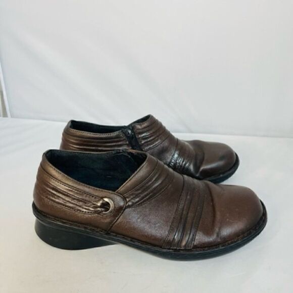Naot 41 - Womens Ankle Booties Zip Up Brown 10.5 Good condition - A little wrink - Picture 4 of 7